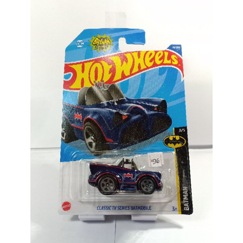 Hotwheels Batman Classic TV Series Batmibile Biru