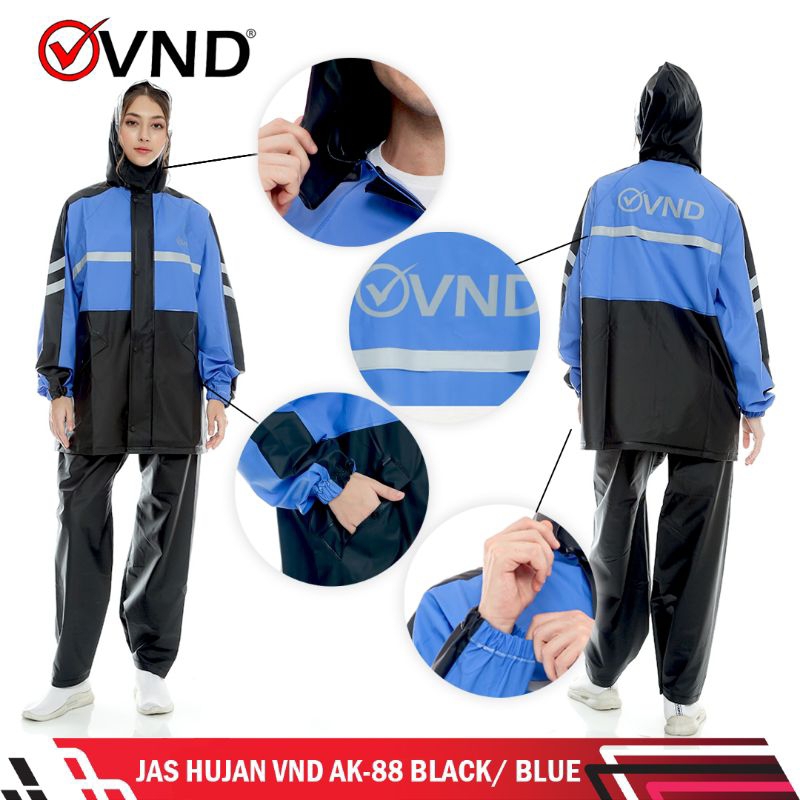 Jas Hujan VND Jas Hujan Stelan PCV Ak 88