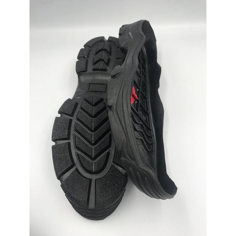cuero sol bravo sepatu jogger krisbow catepillar safety king cheetah tni comando outsole karet menta