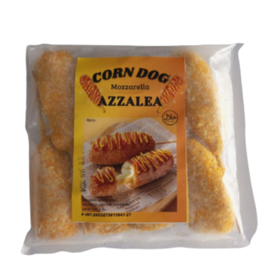 

AZZALEA Corn Dog Mozzarella Isi8 (Tahan suhu ruangan 2hari)