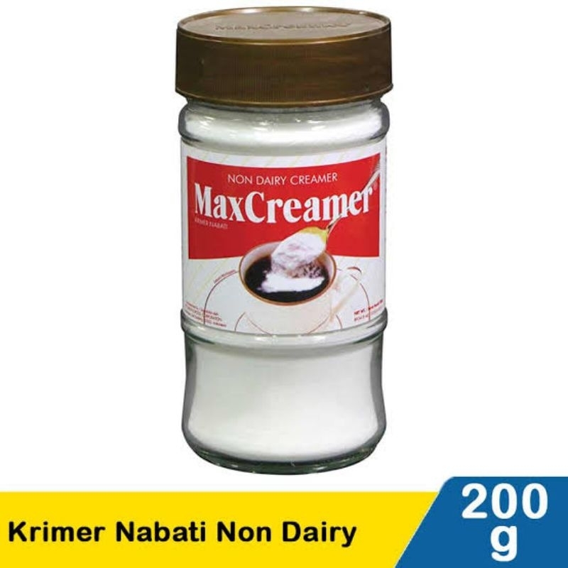 

MAX CREAMER 200 GRAM / 500 GRAM