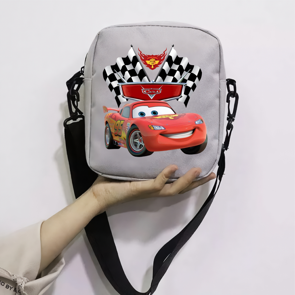PVJ TAS SELEMPANG ANAK KARAKTER TAS ANAK SEKOLAH KARAKTER MCQUEEN