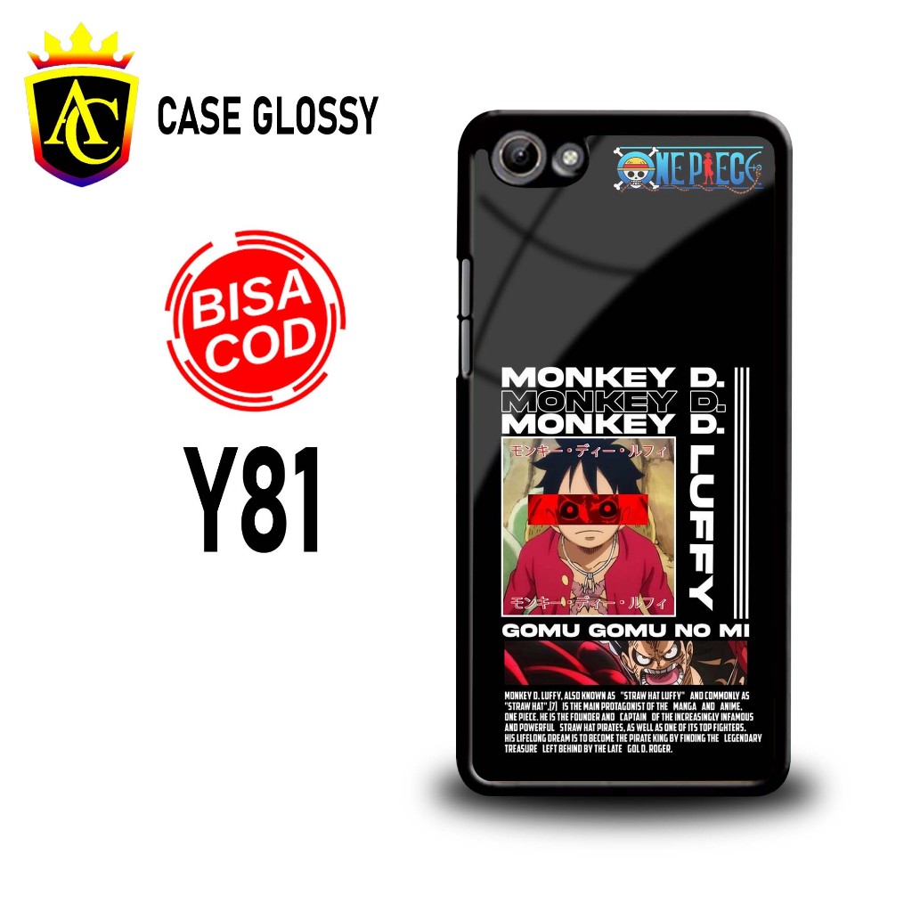 Case Vivo y81 Vivo y83 Vivo y93 Vivo y95 Vivo y91C Terbaru  - Hardcase 2d glossy - kesing hp - Hardc