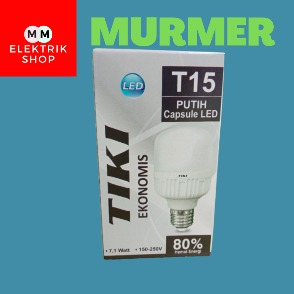 Lampu Bohlam Led 15 Watt TIKI