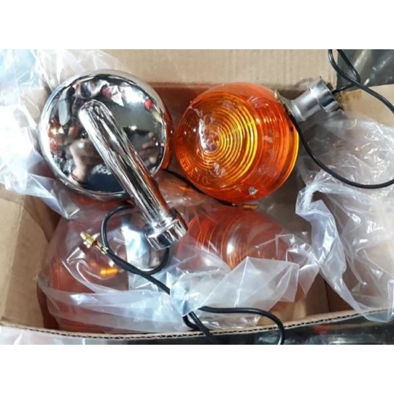 lampu sein sen honda cb100 cb125 s90 90z honda benli honda cg110 cg125