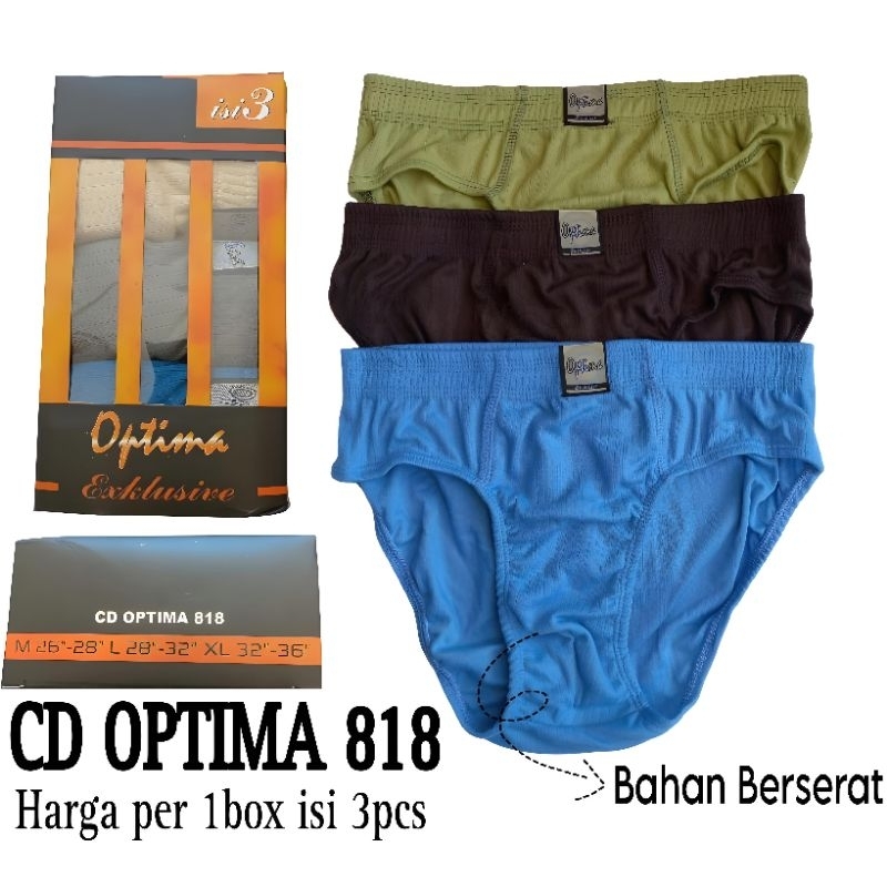 CELANA DALAM PRIA Murah OPTIMA 818 | CD Pria | Ecer