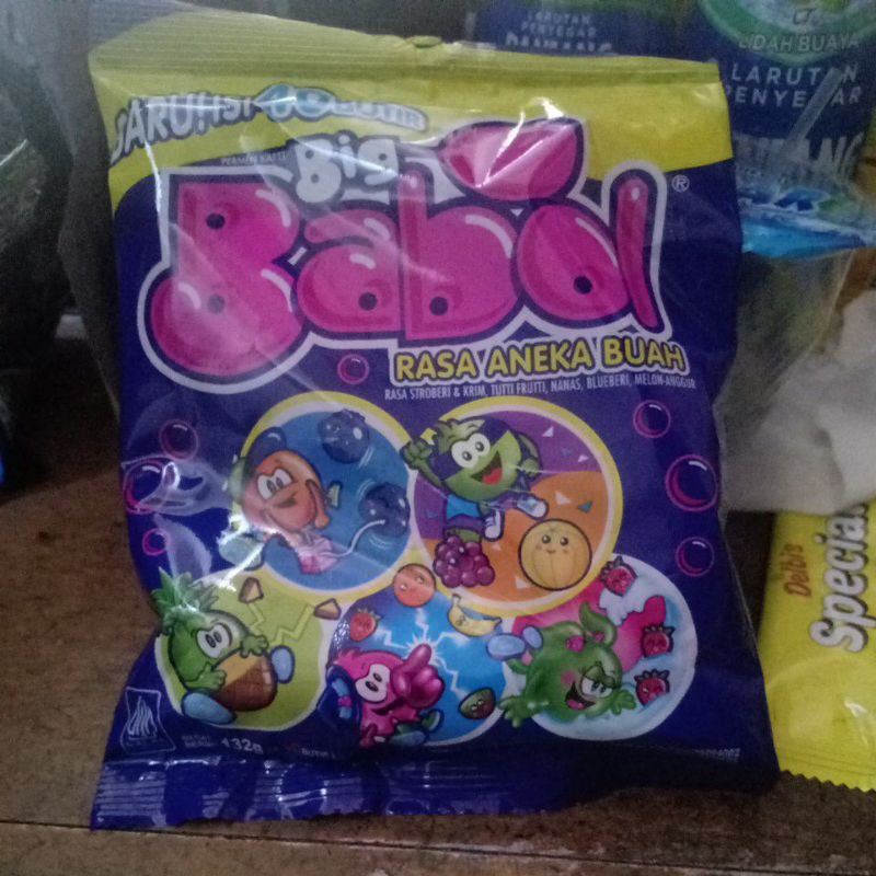 

permen karet big babol isi 40 butir