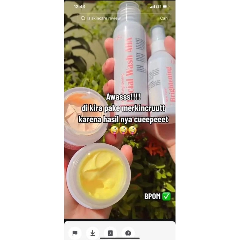 LS SKINCARE ORIGINAL BPOM