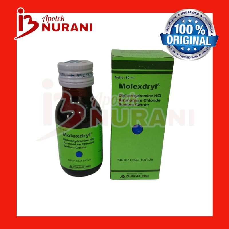 MOLEXDRYL OBAT BATUK BERDAHAK ALERGI
