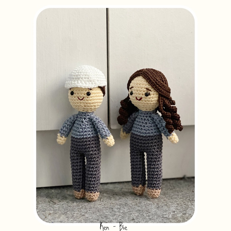 Boneka rajut_boneka amigurumi_boneka couple_boneka wedding_kado_hadiah
