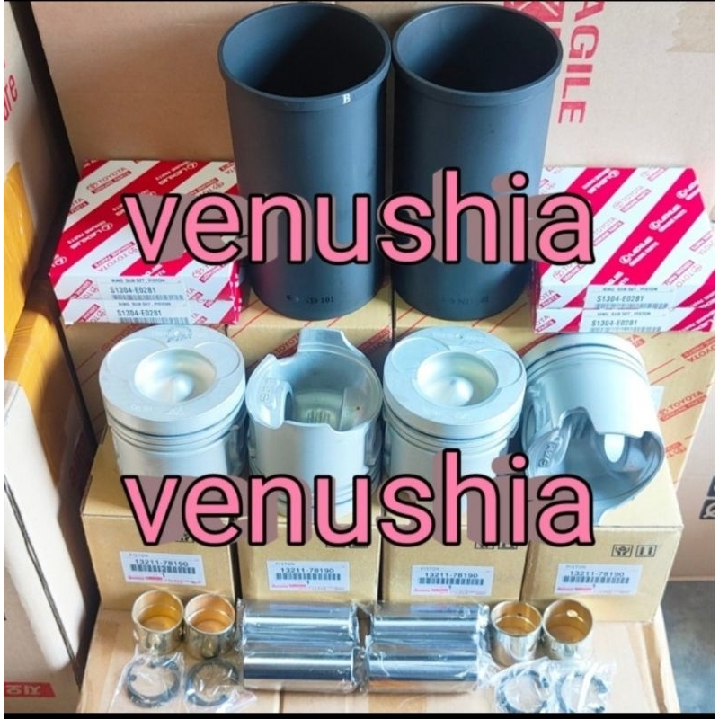 LINER KIT LINER SET BORING KOMPLIT HINO DUTRO DYNA 130HT HT130 130HD ORIGINAL