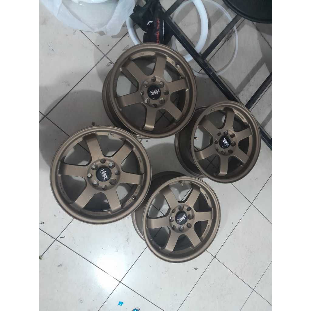 Velg Mobil Bekas Seken Ring 15 TOKYO HSR R15X6,5 Baut 4 ET40