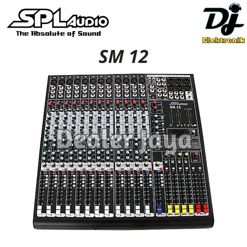 Mixer Analog SPL Audio SM 12 / SM12 - 12 channel