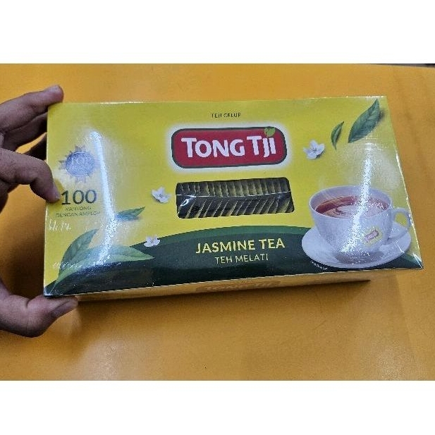 

ED 03.26 - BOX 100AMPLOP - TONG TJI JASMINE TEA TEH CELUP 100S - TEH MELATI PREMIUM 61283 live8