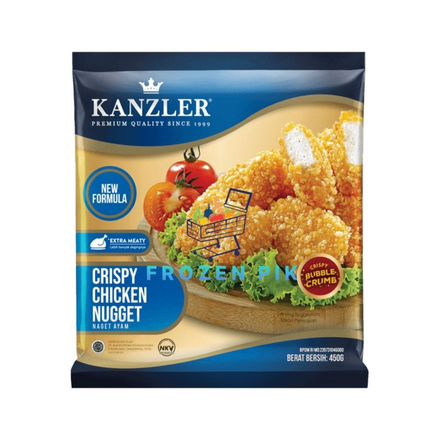 

Kanzler Crispy Chicken Nugget 450Gr