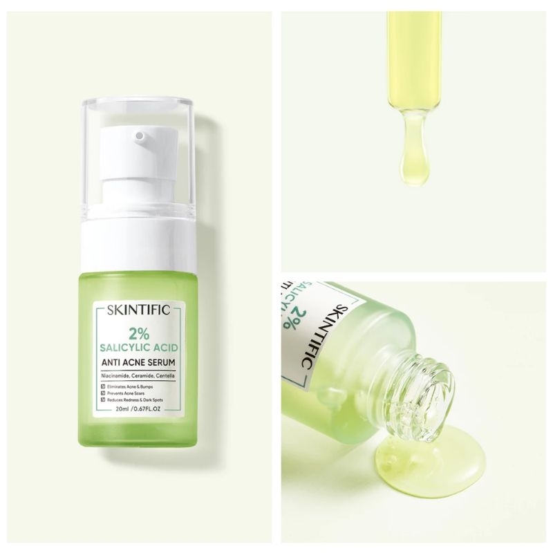 Skintific Anti Acne Serum 20ml 2% Salicylic Acid Acne Spot