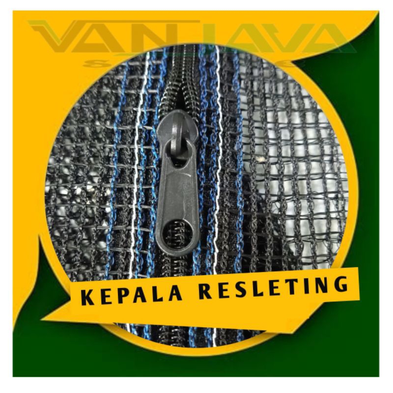 Keramba Ikan Kecil Tutup Resleting 15050 Jaring Apung Siap Pakai