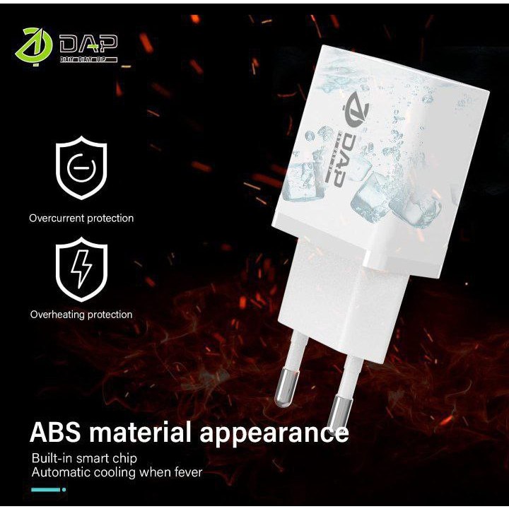 BATOK CHARGER DAP D-AT3 BIJIAN | KEPALA CHARGER MURAH