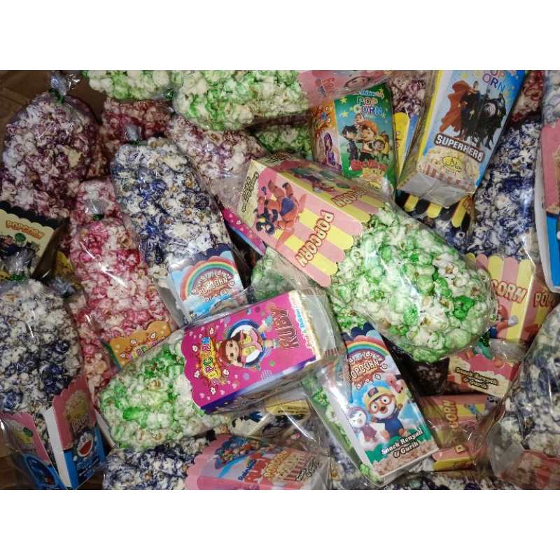 

POPCORN KEMASAN KERTAS 9X5 isi 15 biji