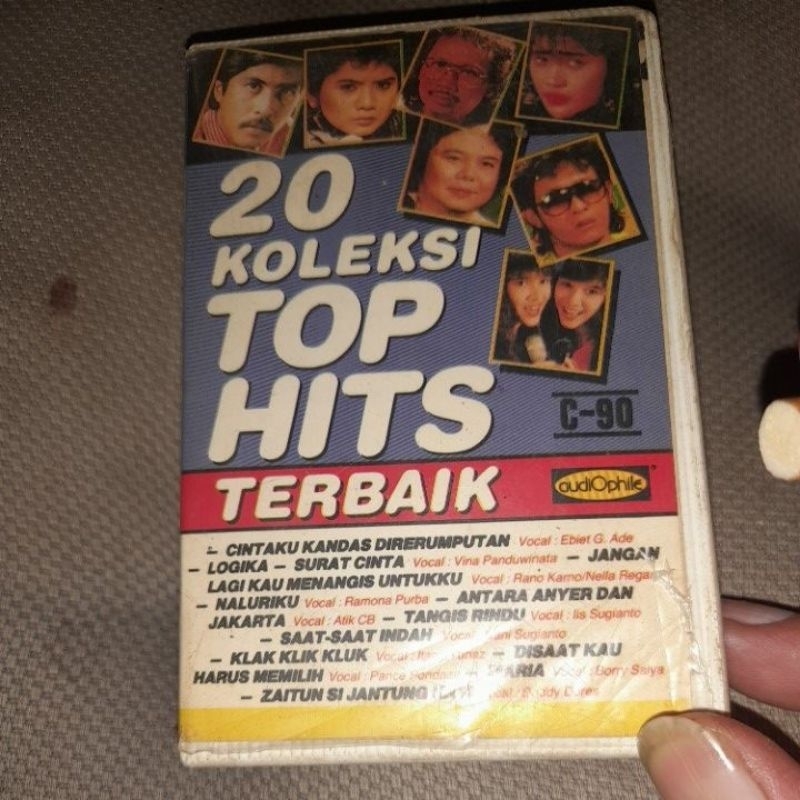 kaset pita 20 koleksi top hits terbaik indonesia