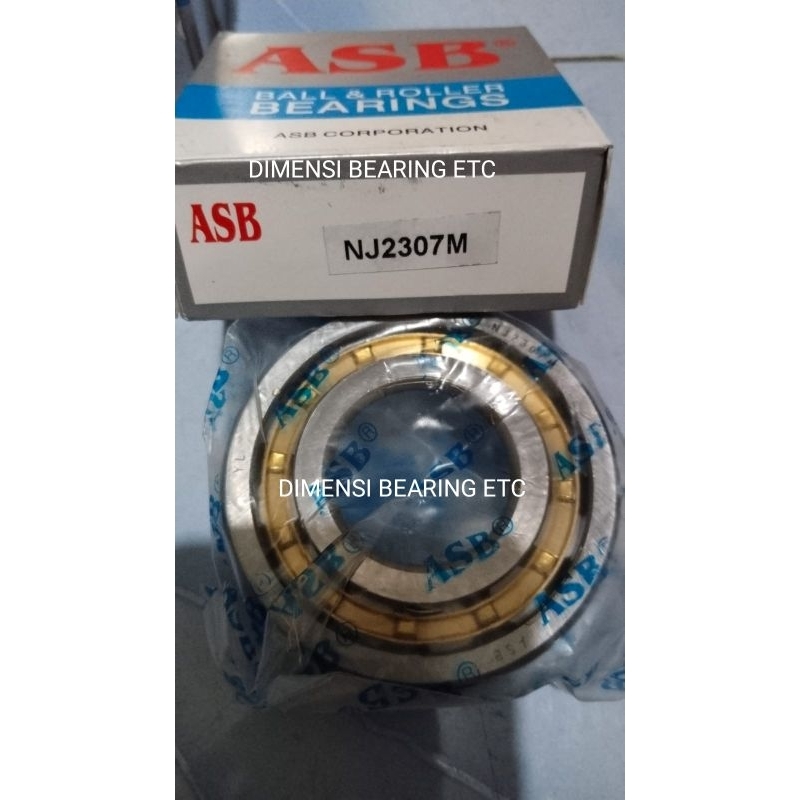 CYLINDRICAL BEARING NJ 2307 M ASB / NJ2307M ASB