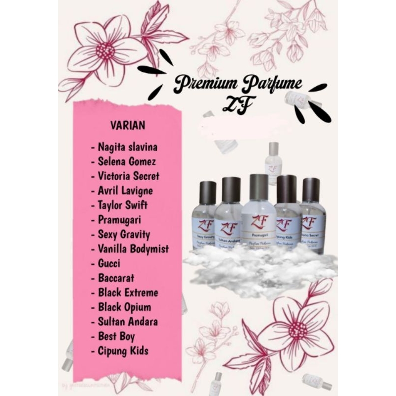 Grosir Parfum ZF Premium/Shimmer 5pcs