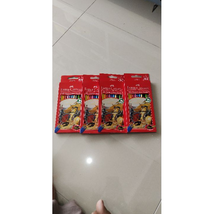 

Ready Pensil warna Faber Castell 12 warna / Panjang Murah Banget