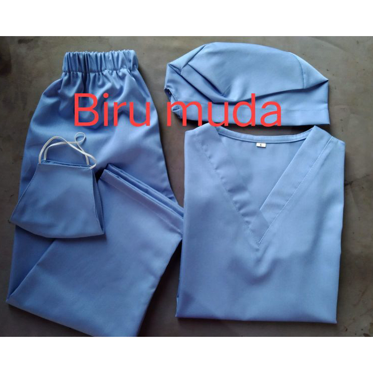 Murah Baju propesi/Baju dokter anak/baju karnaval  TK SD/kustum dokter anak lengan panjang
