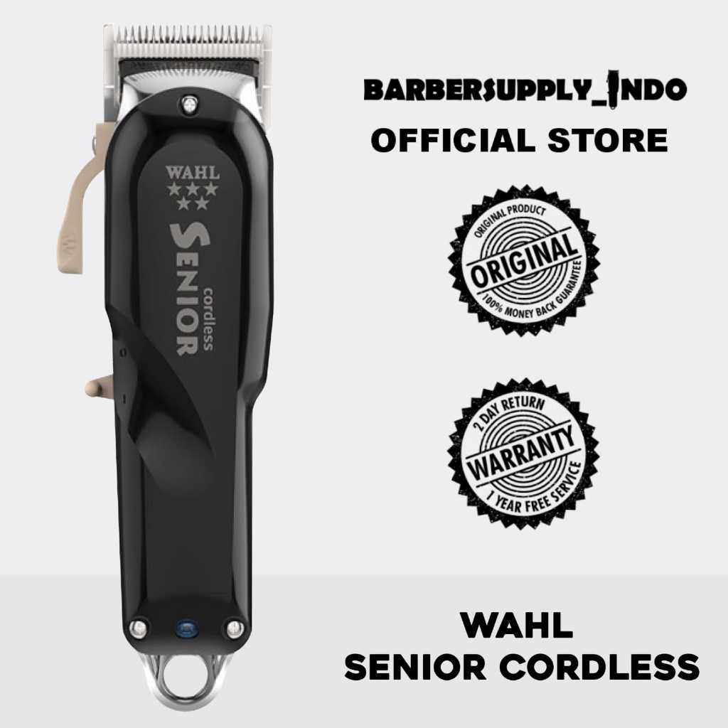 Wahl Senior Cordless Clipper ORIGINAL USA Alat Cukur Rambut Garansi