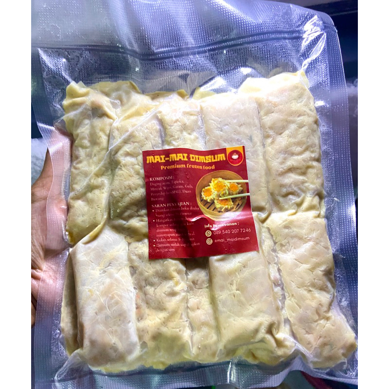 

Dimsum Lumpia Kulit Tahu isi 10pcs