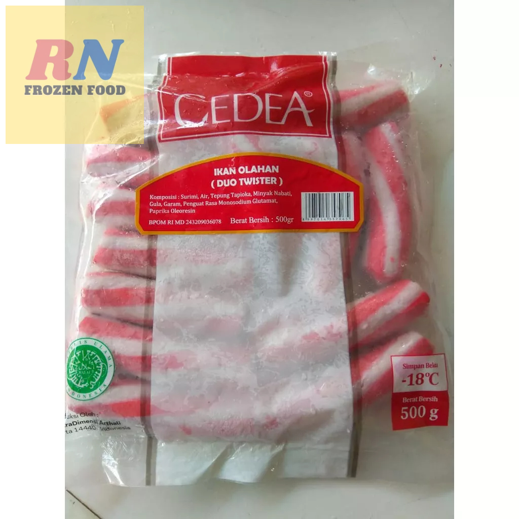 

CEDEA Ikan Olahan (DUO TWISTER)