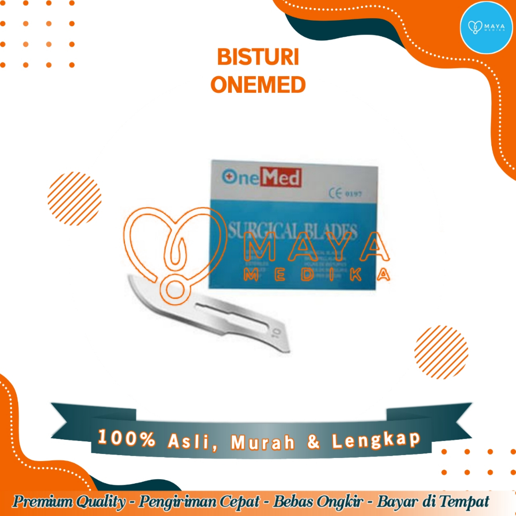Bisturi Onemed Box isi 100