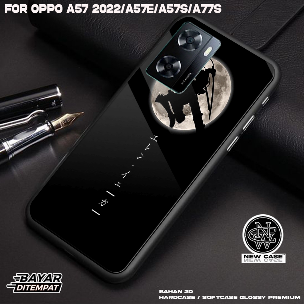Case OPPO A57 2022 A57E A57S A77S - Casing Hp Terbaru 2023 Newcase [ AOT] Silikon Hp Mewah - Kesing 