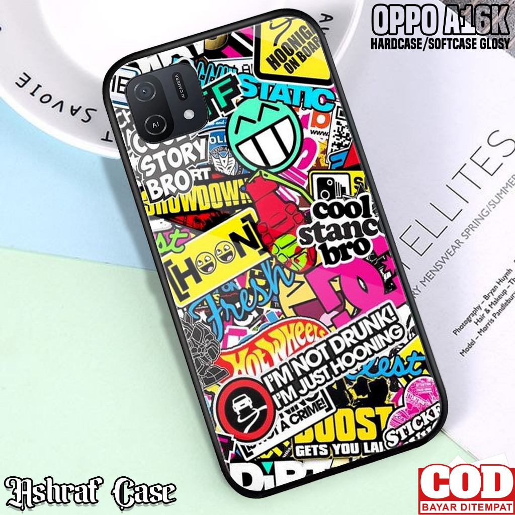 Case Oppo A16K - Casing Oppo A16K ( GRAFF ) Silikon Hp Oppo A16K - Kesing Hp Oppo A16K - Softcase Gl