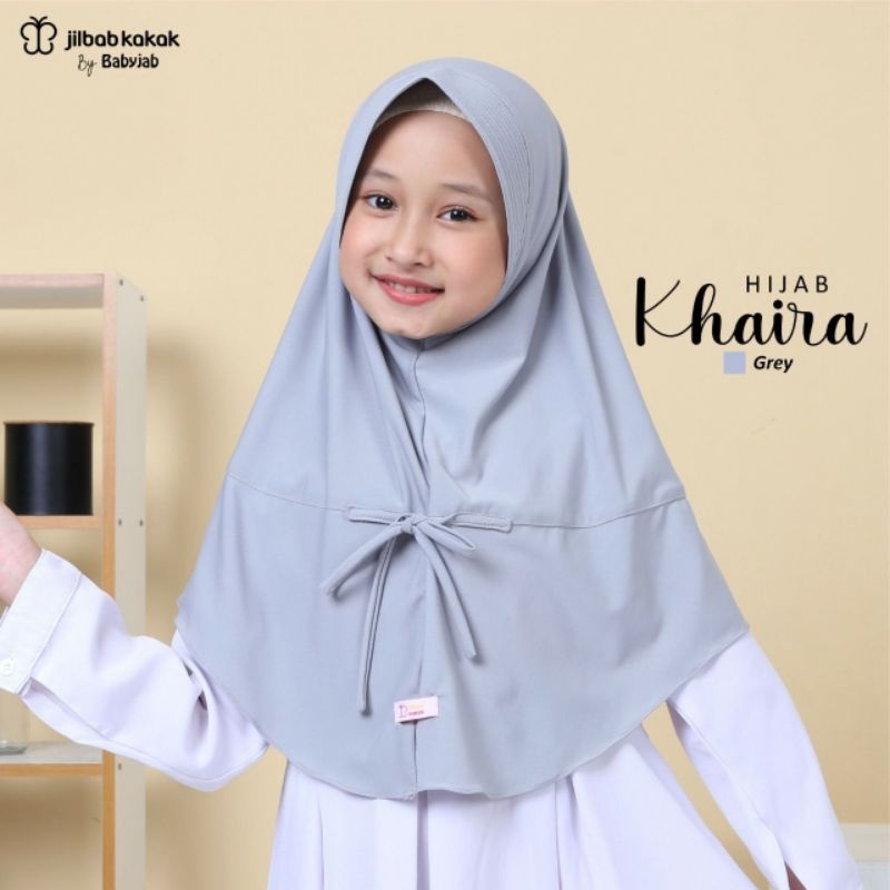 Hijab Khaira by Jilbab Kakak | Jilbab Sekolah Anak - Remaja  | Hijab Instan