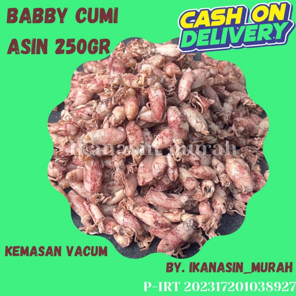 

BABBY CUMI KERING 250 GRAM / IKAN ASIN MURAH BISA COD