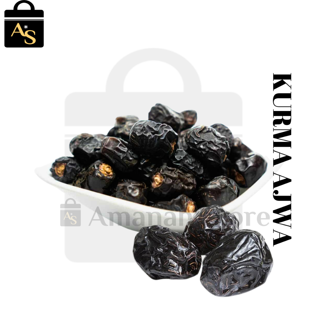 

Kurma Ajwa Premium Asli Madinah 250 Gram Asli Premium Grade Kurma Nabi