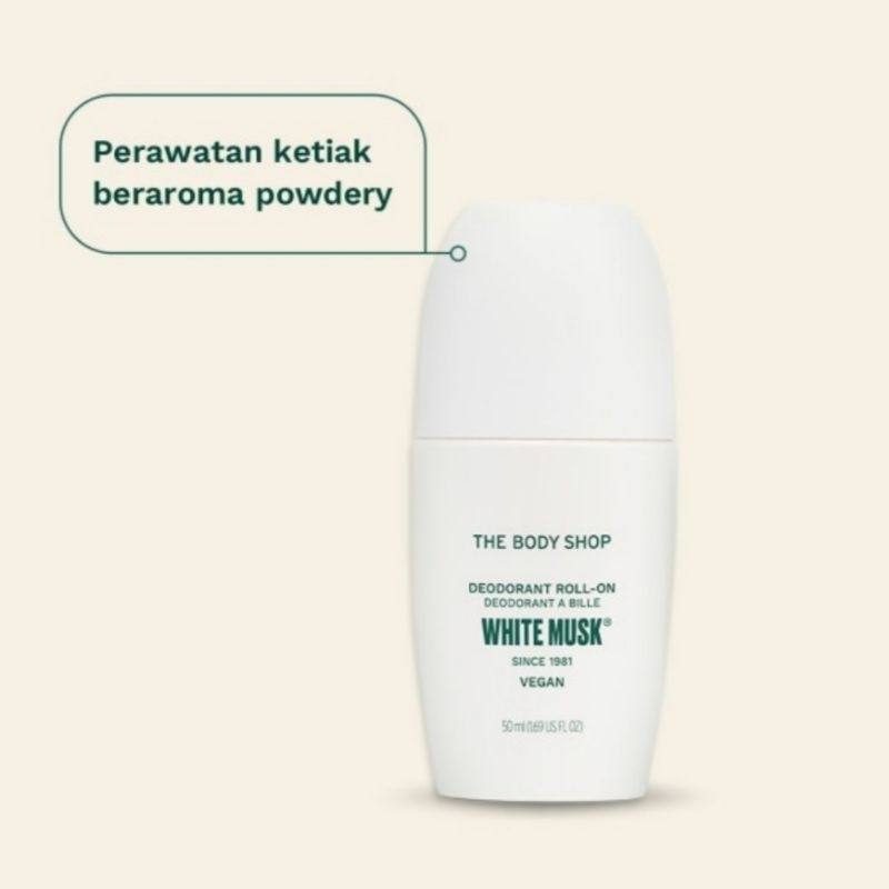 The Body Shop White Musk Deodorant (Vegan)