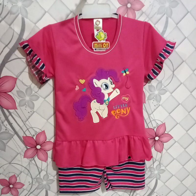 baju anak cewek kuda pony