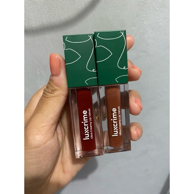 preloved luxcrime lip velvet