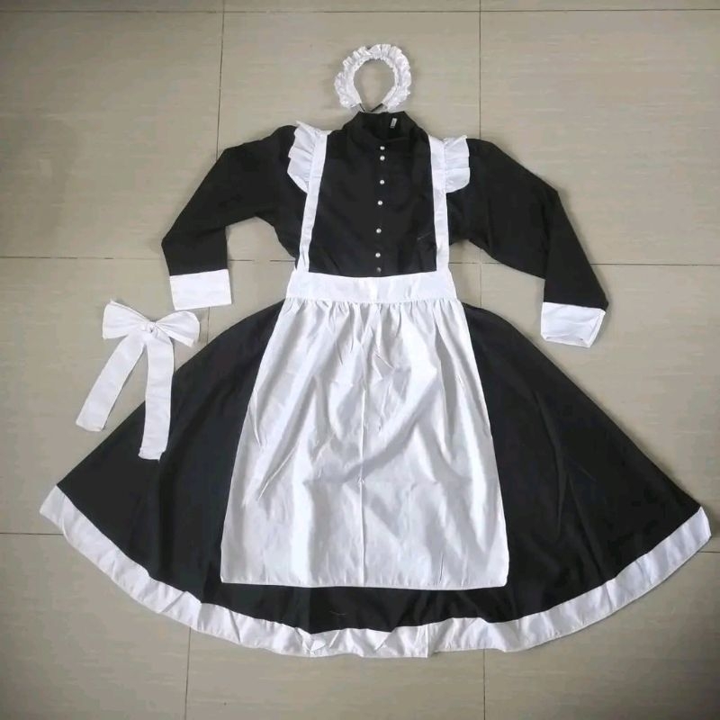 Costume maid preloved anime Cosplay