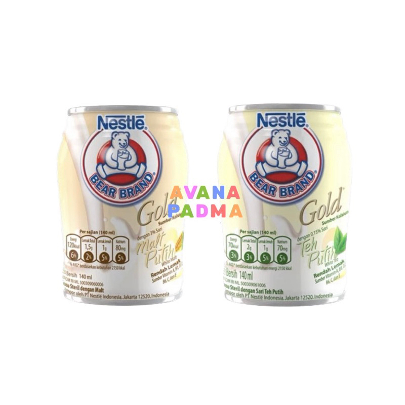 

Bear Brand Gold (2 Varian Rasa) (140ml)