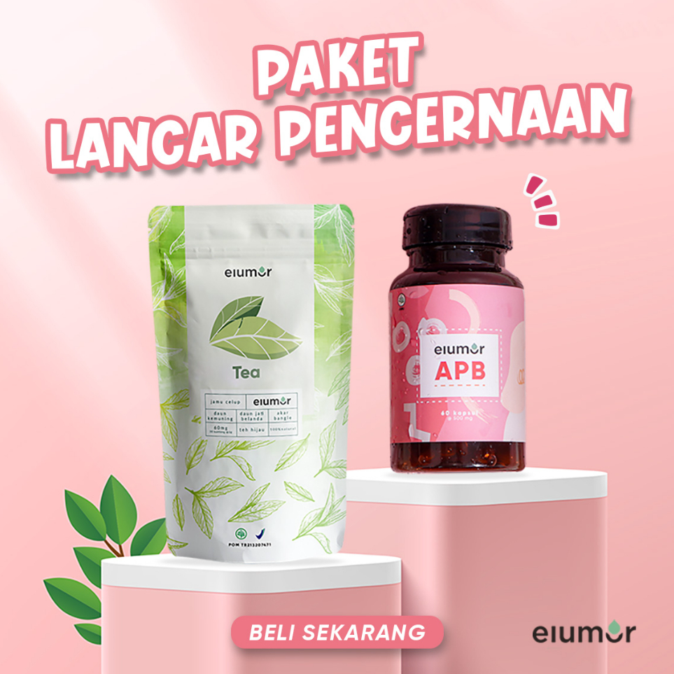 

LNCC1658 Paket Ampuh Lancarkan Pencernaan dan BAB Elumor Slimming Tea Isi 30 Kantong Teh + Elumor APB Isi 60 Kapsul - Detox Tea/Minuman Penurun Berat Badan/Minuman Diet/Pelangsing Badan Cepat dan Ampuh/Kapsul Pelangsing/Kapsul Penurun Berat Badan