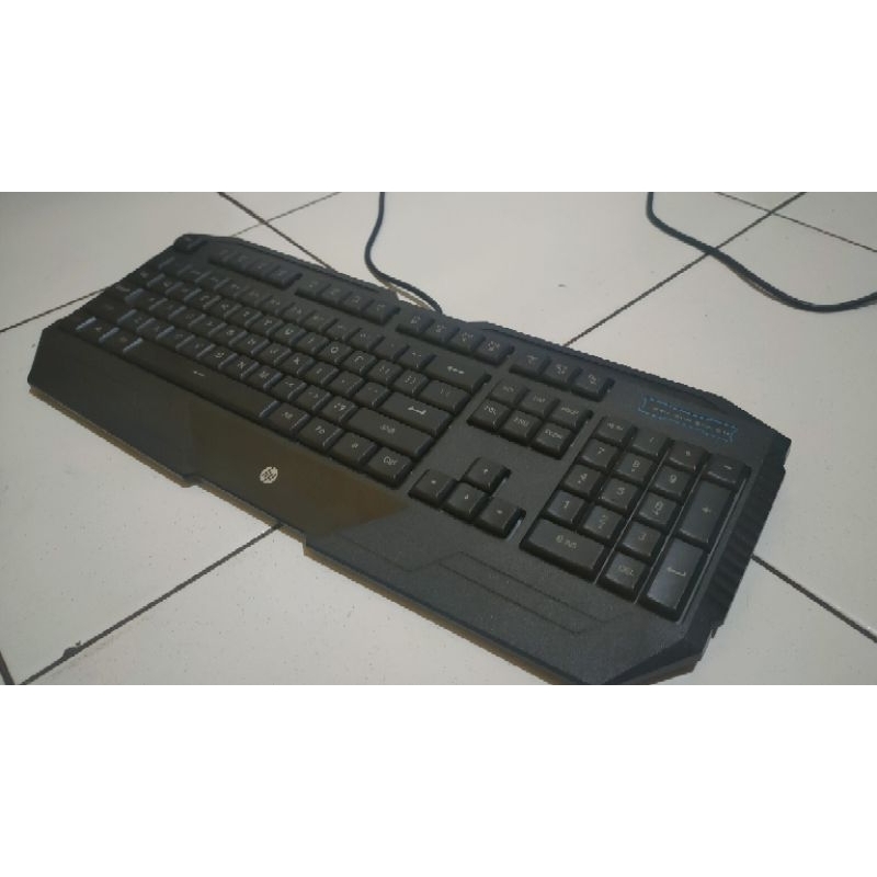 Keyboard Gaming HP K130 Second - No LED Membrane Keyboard