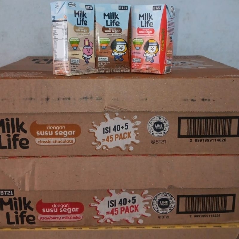 

SUSU UHT MILK LIFE 115ml DUS KARTON KARDUS ISI 40 ISI 45 EXPEDISI SAMEDAY INSTANT