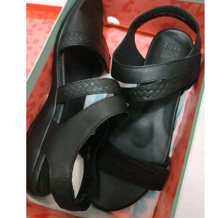 sepatu sandal perempuan ziera size 44 insole 28
