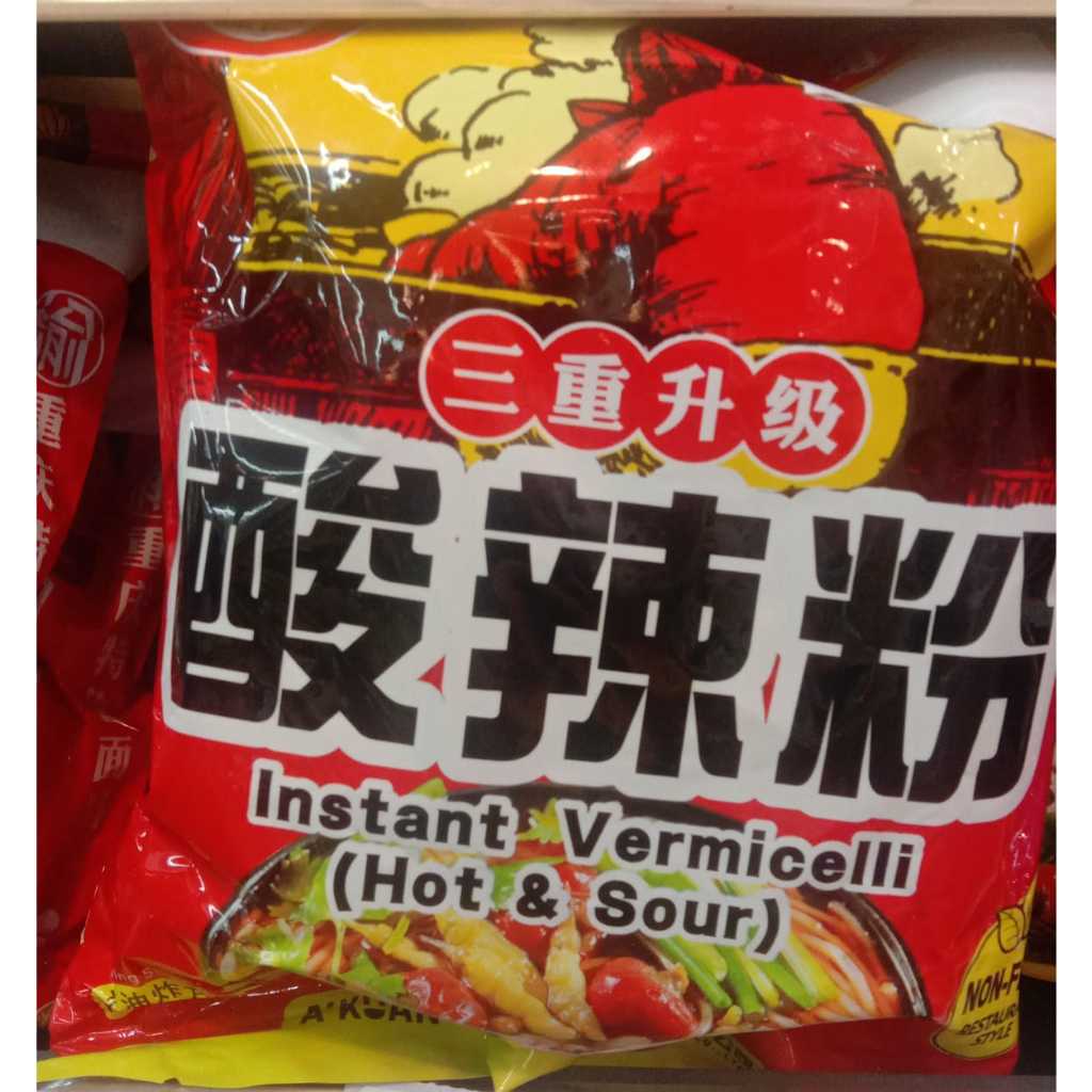 

Akuan instant vermicelli hot & sour 105g