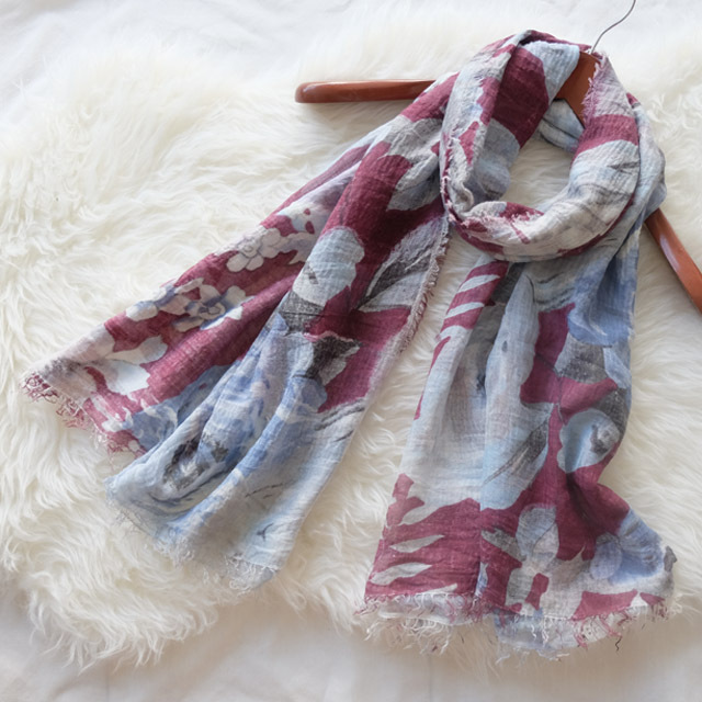 Scarf Premium Pashmina Hijab Selendang Syal Kerudung Motif - SM 06