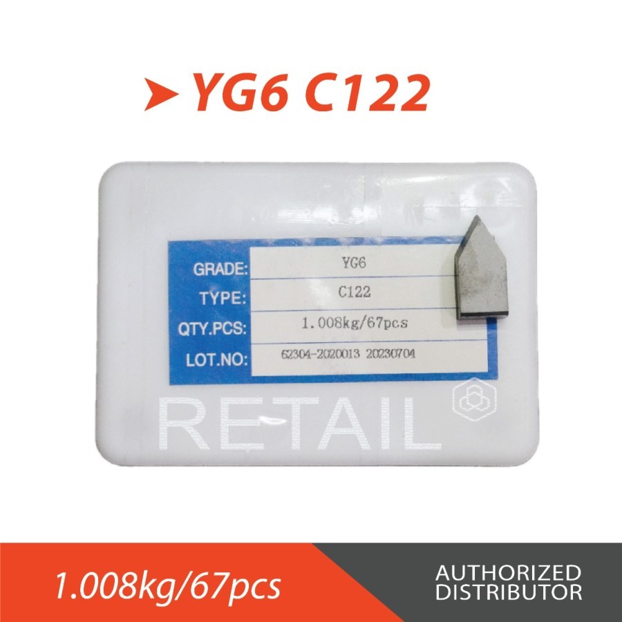 MATA BUBUT WIDIA C-122 (YG6) / MATA BUBUT GRADE YG6