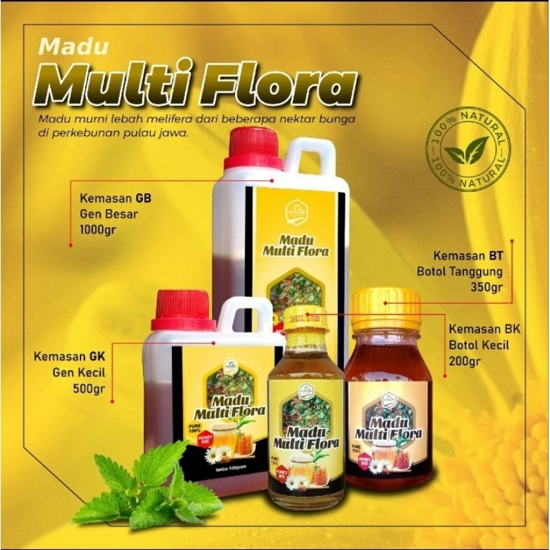 

Madu Murni Nektar Multiflora dari Al-Azzam 1 KG